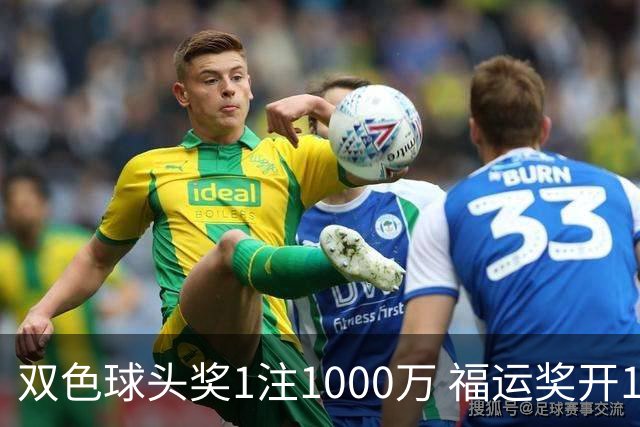 双色球头奖1注1000万 福运奖开1061万注